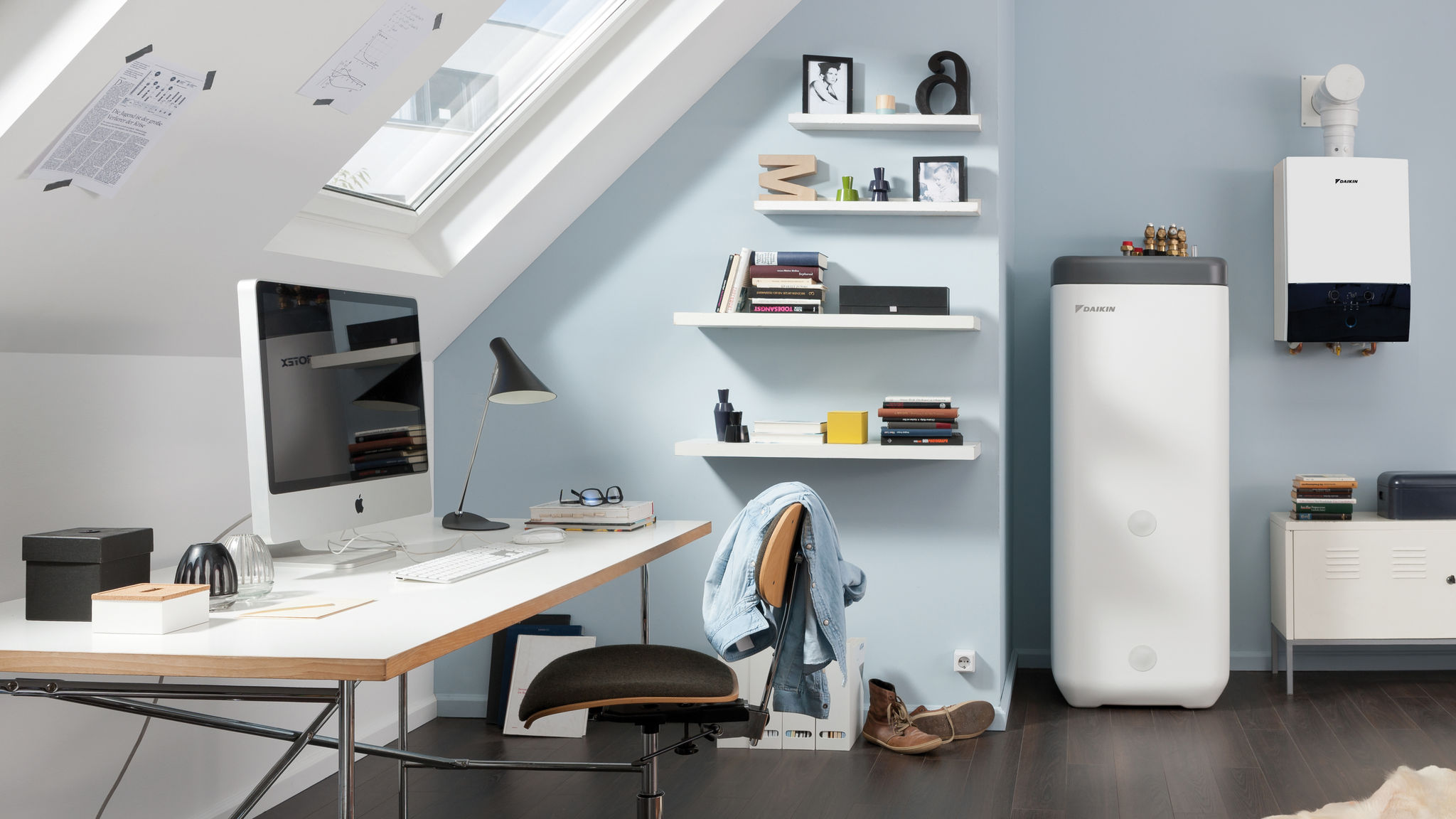 Резервоар за топла вода Daikin вграден во интернат