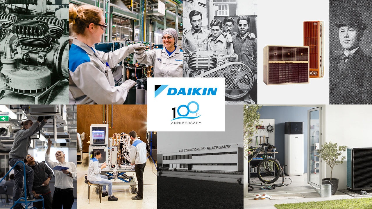 100 години Daikin
